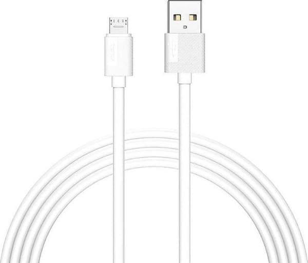 Kabel för data till industrin T-phox USB-A - microUSB-kabel 1,2 m Vit