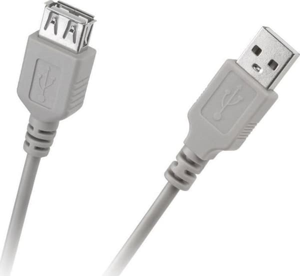 Datakabel för industri Noname - KPO2783-3 - USB-A till USB-A 3 m Grå ()