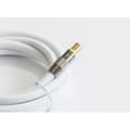 Miniatyrbild 4 av 4: TV-antennkabel - PYTHON - Premium-serie - 1,5 m - Guldpläterad - Skärmad 120 dB