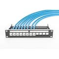 Miniatyrbild 2 av 2: Modul Keystone Cat 6 - DIGITUS - RJ45 - 1 Gbit/s - 250 MHz - Oskärmad - 8 stycken