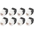 Miniatyrbild 1 av 2: Modul Keystone Cat 6 - DIGITUS - RJ45 - 1 Gbit/s - 250 MHz - Oskärmad - 8 stycken