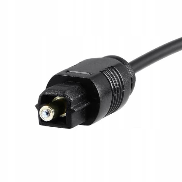 KONVERTER OPTISK KOAXIAL TOSLINK TILL 2x RCA CINCH