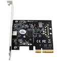 Miniatyrbild 2 av 2: PCI Express USB 3.2 Gen2x2-kort - EXSYS - EX-12011 - 1 Port C - 20 Gbps - Kompatibel med PCI-Express Gen3