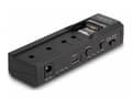 Miniatyrbild 1 av 5: USB-C/A Dockningstation - DeLock - Automatisk kloning - Snabb överföring - Kompatibel med M.2 och SATA