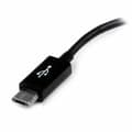 Miniatyrbild 3 av 3: Kabel Micro USB Startech UUSBOTG              USB A Micro USB B Svart