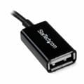 Miniatyrbild 2 av 3: Kabel Micro USB Startech UUSBOTG              USB A Micro USB B Svart
