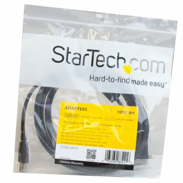 Kabeladapter Startech ICUSB128410 Skrivare 3 m