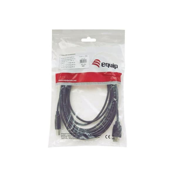 USB-kabel Equip 128864 Svart 2 m