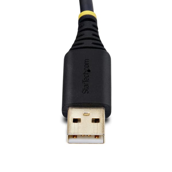 USB-kabel Startech 1P3FFCB-USB-SERIAL Svart 1 m