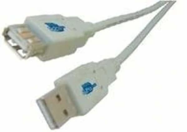 Microconnect industriell datakabel - USBAAF05 - USB-Verlängerungskabel - USB (M) till USB (W) - 0,5 m