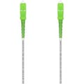 Miniatyrbild 1 av 2: AISENS A152-0496 G657A2 3.0 9/125 SMF simplex Dca LSZH SC/APC-SC/APC fiberoptisk kabel
