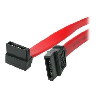 STARTECH 45 cm rätvinklig SATA till SATA-kabel - Serial ATA III 6 Gb/s kabel