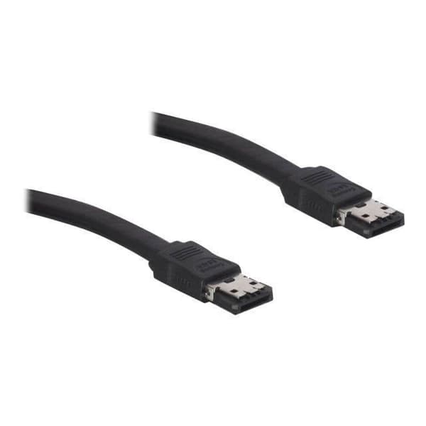 DeLOCK-kabel eSATA seriell ATA 150-300 eSATA (F) till eSATA (F) 1 m