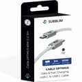 Miniatyrbild 5 av 5: USB-C till USB-C Kabel Subblim SUBCAB-C06011 2 m Vit