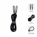 Miniatyrbild 4 av 8: USB-C till USB-C Kabel Subblim SUBCAB-C24010 1,5 m Svart