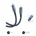 Miniatyrbild 5 av 8: USB-C till USB-C Kabel Subblim SUBCAB-C24010 1,5 m Svart