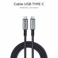 Miniatyrbild 6 av 8: USB-C till USB-C Kabel Subblim SUBCAB-C24010 1,5 m Svart