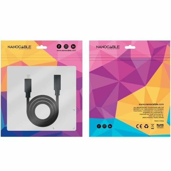 USB-kabel NANOCABLE 10.01.4500