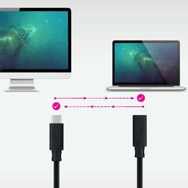 USB-kabel NANOCABLE 10.01.4500