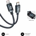 Miniatyrbild 3 av 5: USB-C till USB-C Kabel Subblim SUBCAB-C06002 2 m Svart