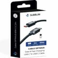 Miniatyrbild 5 av 5: USB-C till USB-C Kabel Subblim SUBCAB-C06002 2 m Svart