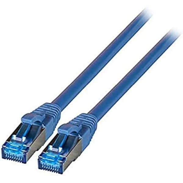 Nätverkskabel - EFB Elektronik - K5525FBL.3 - 3 m - Cat6a - S/FTP (S-STP) - RJ-45