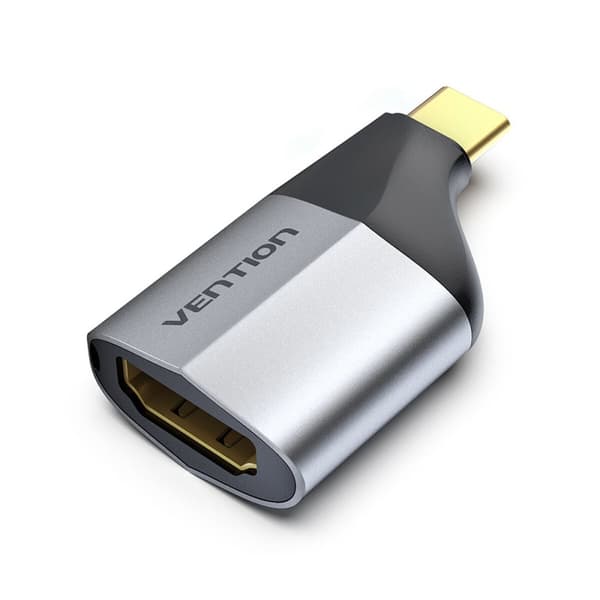 USB 3.1 C till HDMI Adapter Vention TCAH0 Svart, Grå