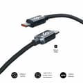 Miniatyrbild 4 av 11: USB-C till USB-C Kabel Subblim SUBCAB-C06001 1 m Svart