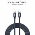 Miniatyrbild 10 av 11: USB-C till USB-C Kabel Subblim SUBCAB-C06001 1 m Svart