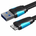 Miniatyrbild 1 av 2: USB-C-kabel Vention VAS-A12-B200 2 m