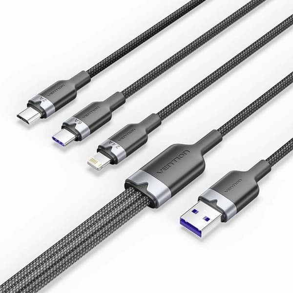Kabel USB till Lightning Vention CTPBG
