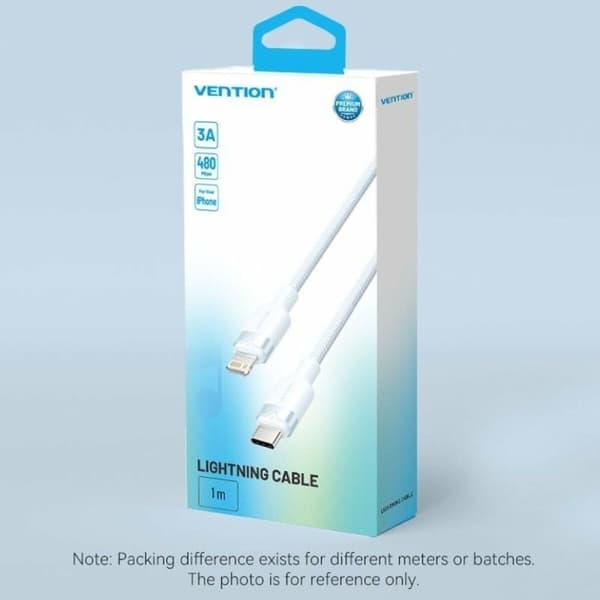 Kabel USB till Lightning Vention LALBF 1 m