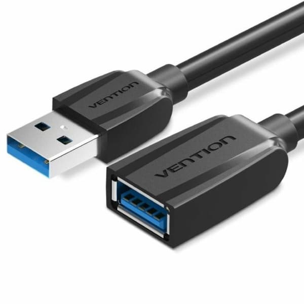 Skarvsladd USB Vention VAS-A45-B300 Svart 3 m