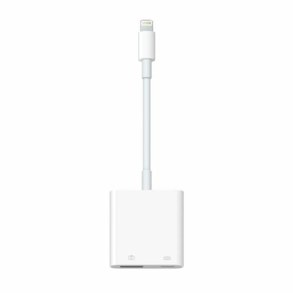USB-kabel Apple Hvid