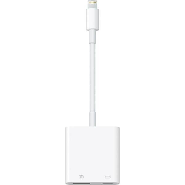 USB-kabel Apple Hvid