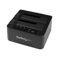 Miniatyrbild 3 av 4: Duplicator och Dockningsstation - STARTECH - SDOCK2U33RE - eSATA/USB 3.0 - Svart - 2,5/3,5 tum