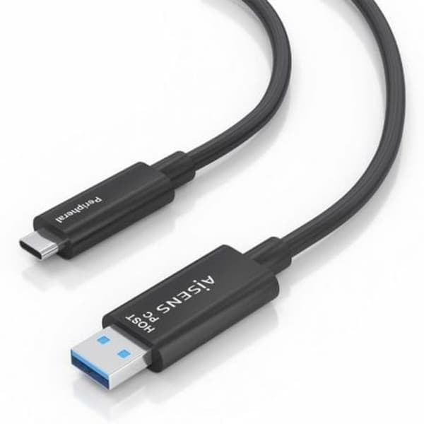 USB-Kabel Aisens A157-0925 Svart