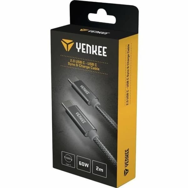 USB-C-kabel Yenkee YCU C102 SR 2 m