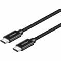Miniatyrbillede 1 af 4: USB-C-kabel Yenkee YCU C02 BK Sort 0,2 m