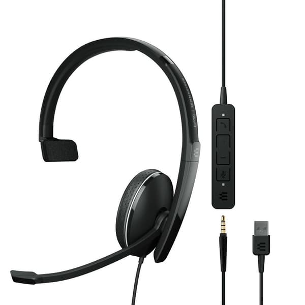 USB-kabel Epos 1000914 Sort