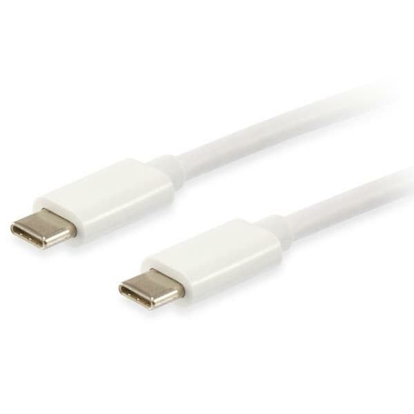 USB-C - USB-C kaapeli Equip 128352 Valkoinen 2 m