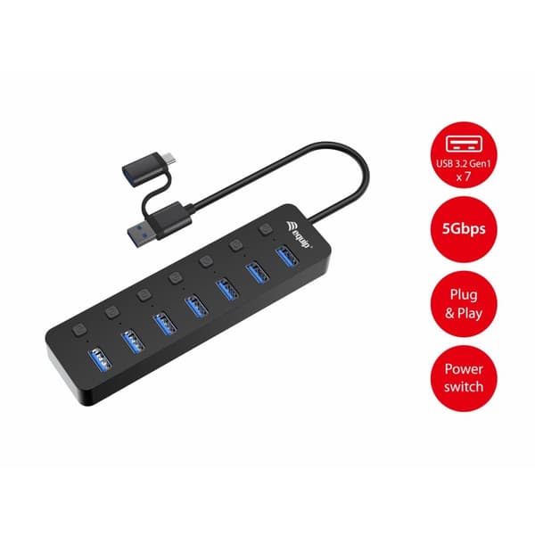 USB-Kaapeli Equip 128965 Tummansininen 30 cm