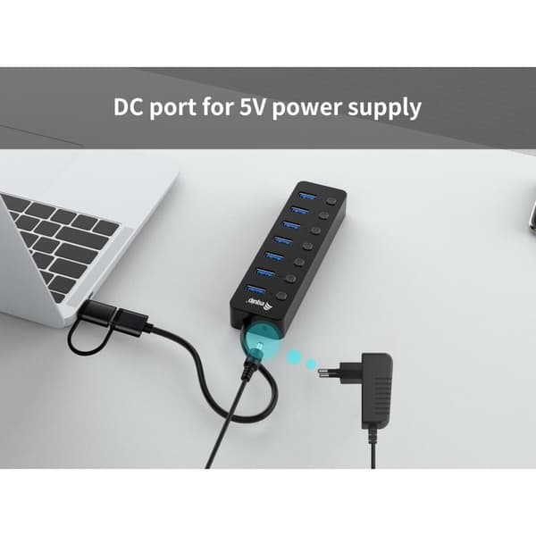 USB-Kaapeli Equip 128965 Tummansininen 30 cm
