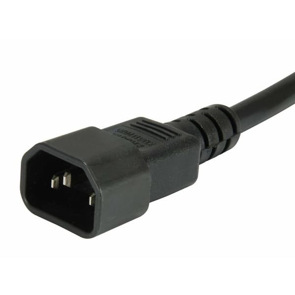 4-stiks bundkort uden tænd/sluk-knap Equip 333281 Sort 1,1 m
