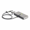 Pikkukuva 4 / 11: USB-Kaapeli Startech 5G2A1SGBB-USB-C-HUB Harmaa