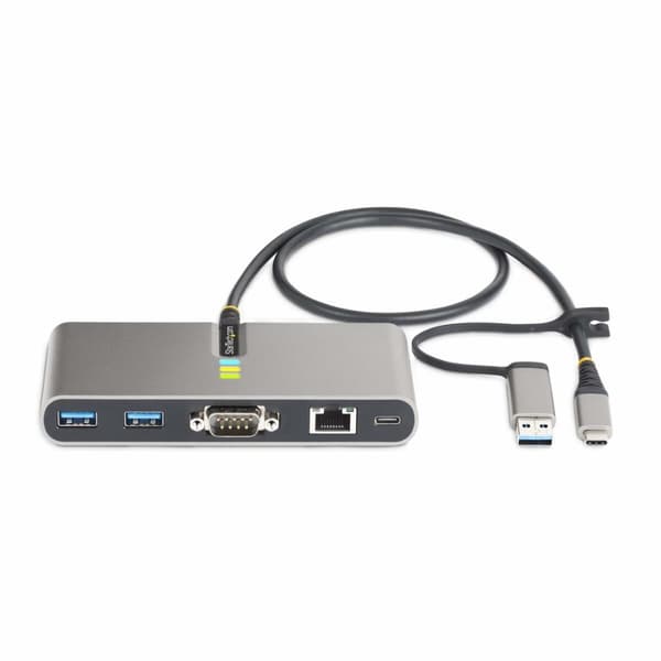 USB-Kaapeli Startech 5G2A1SGBB-USB-C-HUB Harmaa