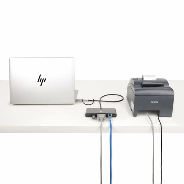 USB-Kaapeli Startech 5G2A1SGBB-USB-C-HUB Harmaa
