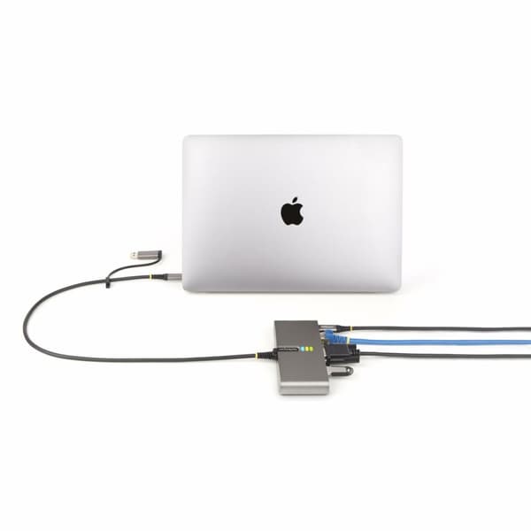USB-Kaapeli Startech 5G2A1SGBB-USB-C-HUB Harmaa