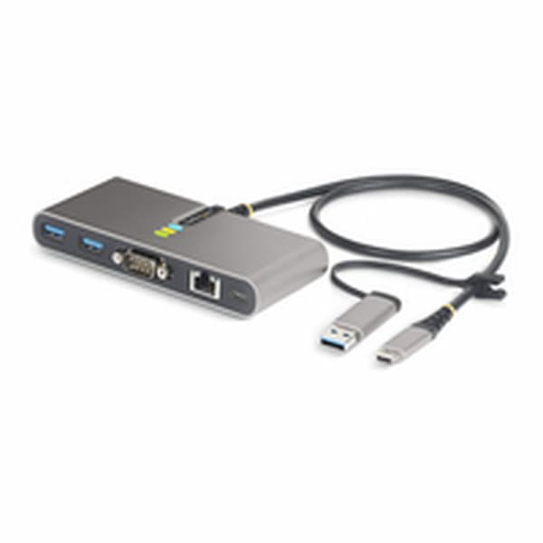 USB-Kaapeli Startech 5G2A1SGBB-USB-C-HUB Harmaa