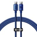 Miniatyrbillede 1 af 3: USB-C til USB-C-kabel Baseus CAJY000603 Blå